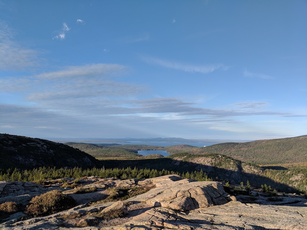 Views from the Penobscot Mountain