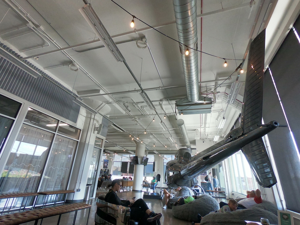 Waiting Area at FlyNYON